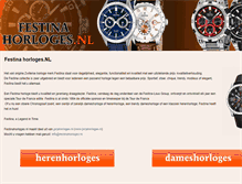 Tablet Screenshot of festinahorloges.nl